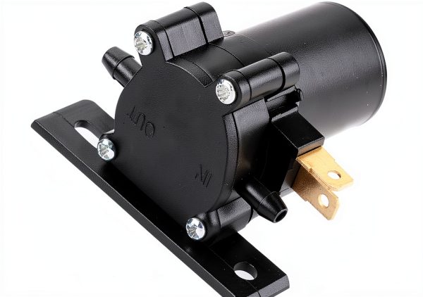 Keenso Windscreen Washer Pump 12V DC Plastic Dual Outlet-3
