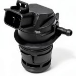 Windshield Washer Pump QQWD Black Machined-0