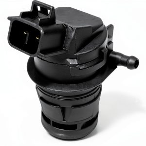 Windshield Washer Pump QQWD Black Machined-0