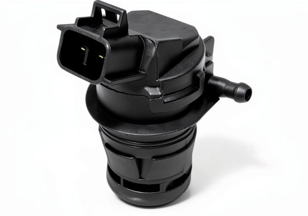 Windshield Washer Pump QQWD Black Machined-0