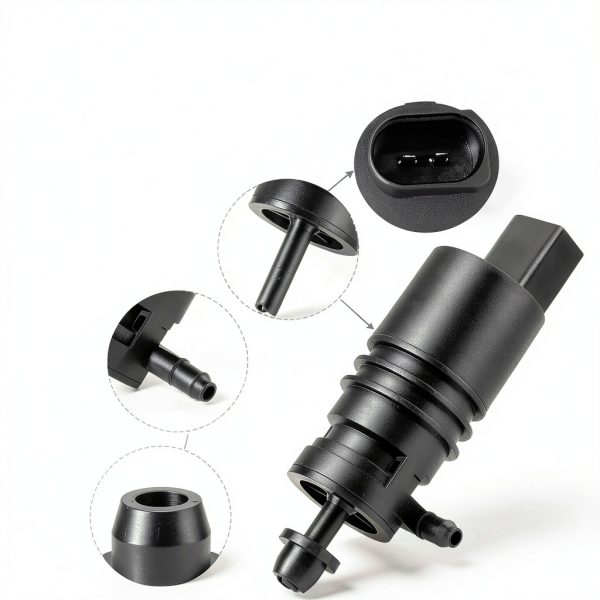 Windshield Washer Pump HHCSOP Aluminum Replacement-5