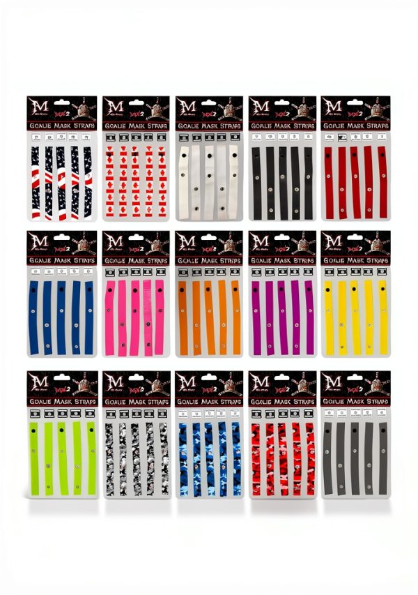 Hagan MX2 Goalie Mask Straps Youth Head Strap-1