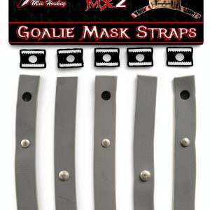 Hagan MX2 Goalie Mask Straps Youth Head Strap-0