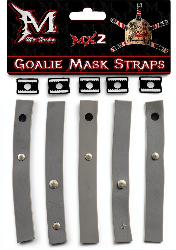 Hagan MX2 Goalie Mask Straps Youth Head Strap-0