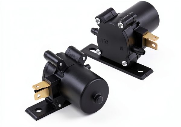 Keenso Windscreen Washer Pump 12V DC Plastic Dual Outlet-4