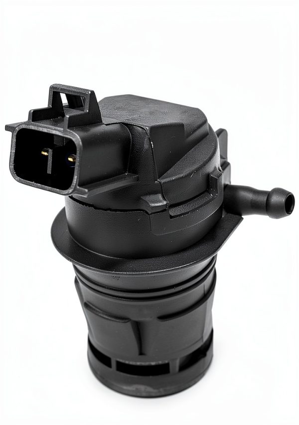 Windshield Washer Pump QQWD Black Machined-1