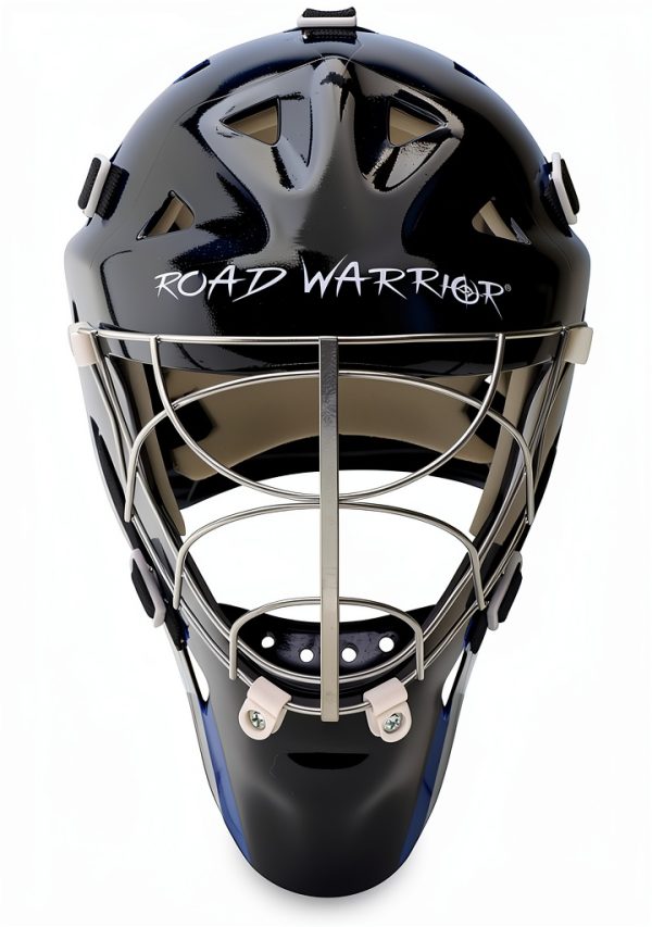 Road Warrior Junior Hockey Goalie Mask Cobalt-1