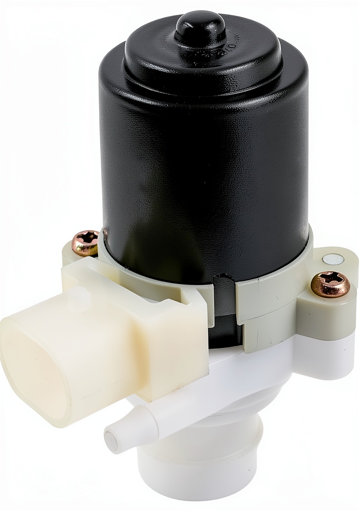 Installing Earthtec Windshield Washer Pump Replacement on a truck engine bay