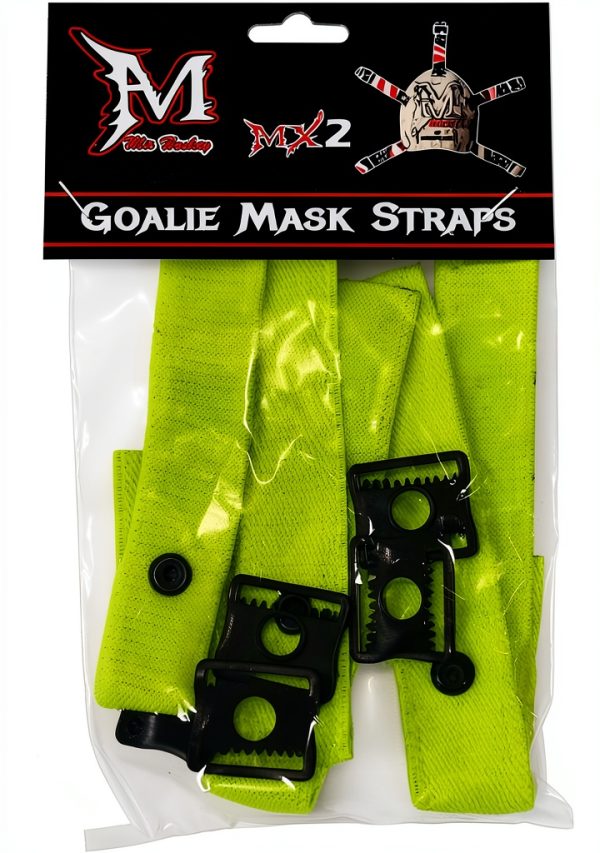 HAGAN Hockey Goalie Mask Straps Adjustable Plastic-0