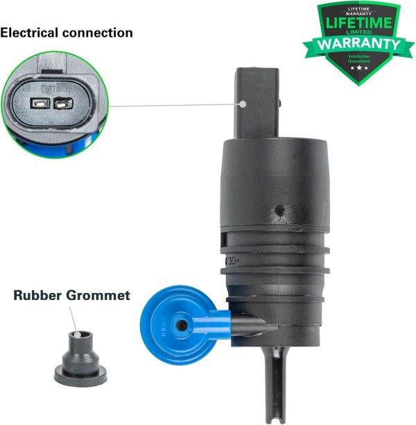 Windshield Washer Pump tostmolt Grade Replacement-3
