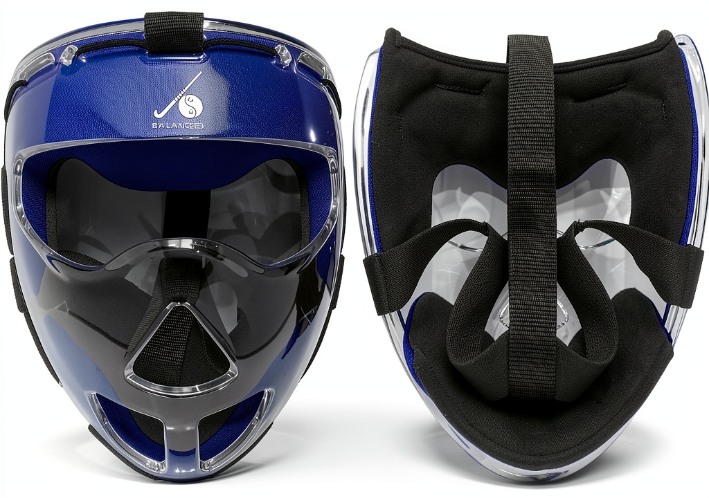 Balanced Corner Field Hockey Mask