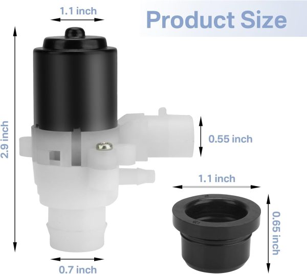 showingo Windshield Washer Pump for Trucks-1
