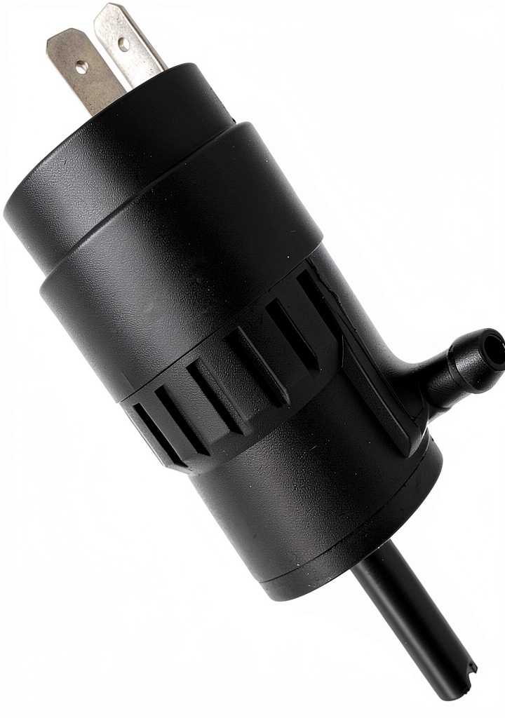 DEVMO windshield washer pump installed on a Peterbilt truck