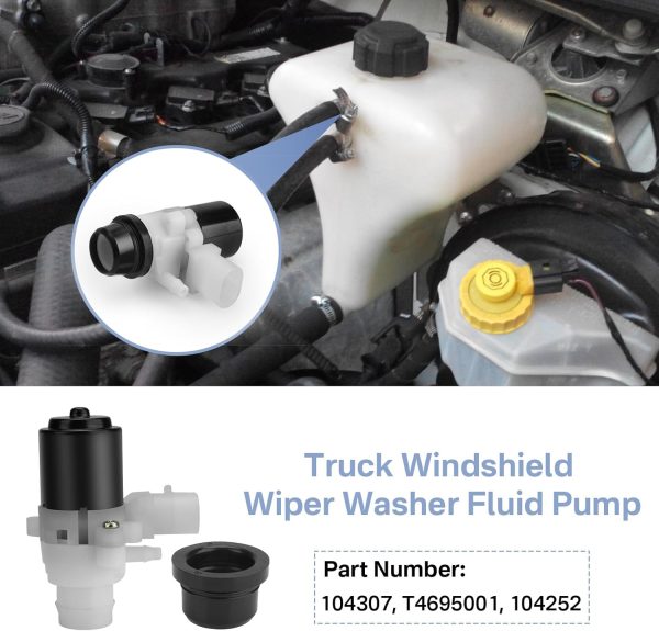 showingo Windshield Washer Pump for Trucks-3