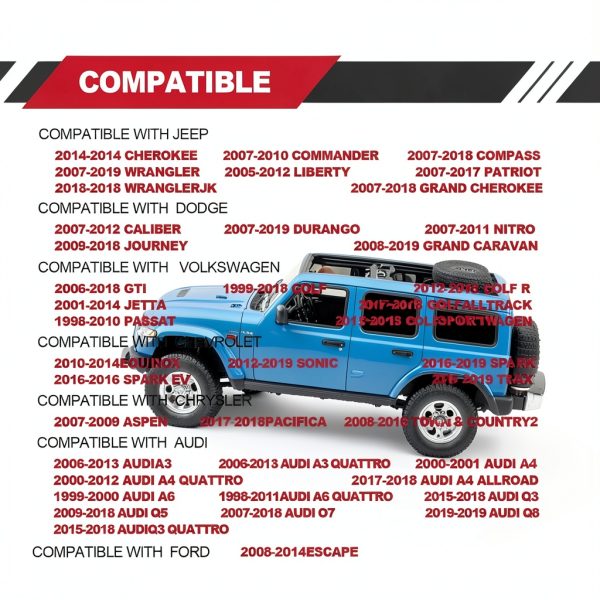 RBOKO Windshield Washer Pump for Chevrolet-5