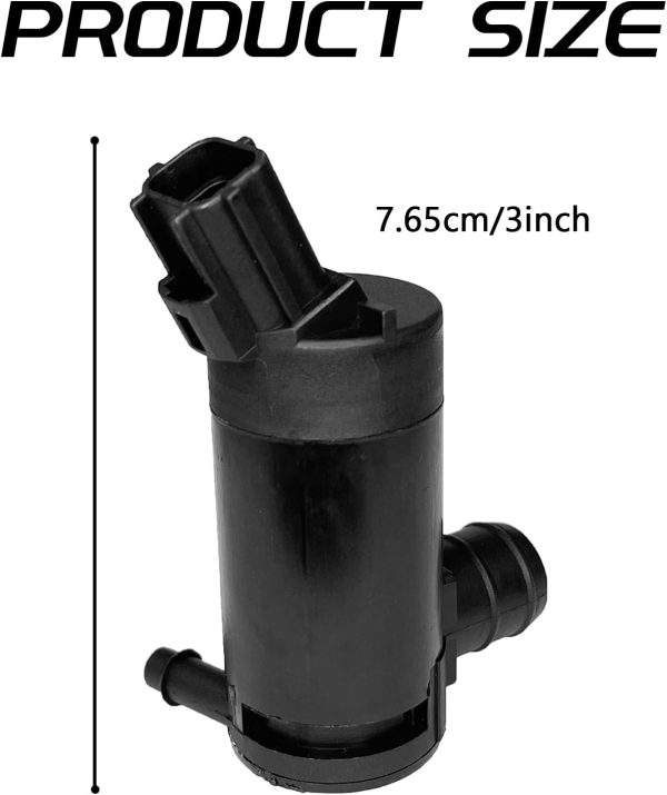 QKYS Windshield Washer Pump Aluminum 12V-1