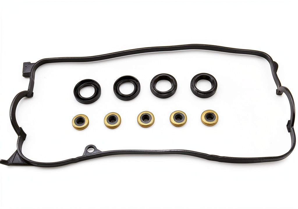 Installing AUCERAMIC valve cover gasket on a Honda Civic engine