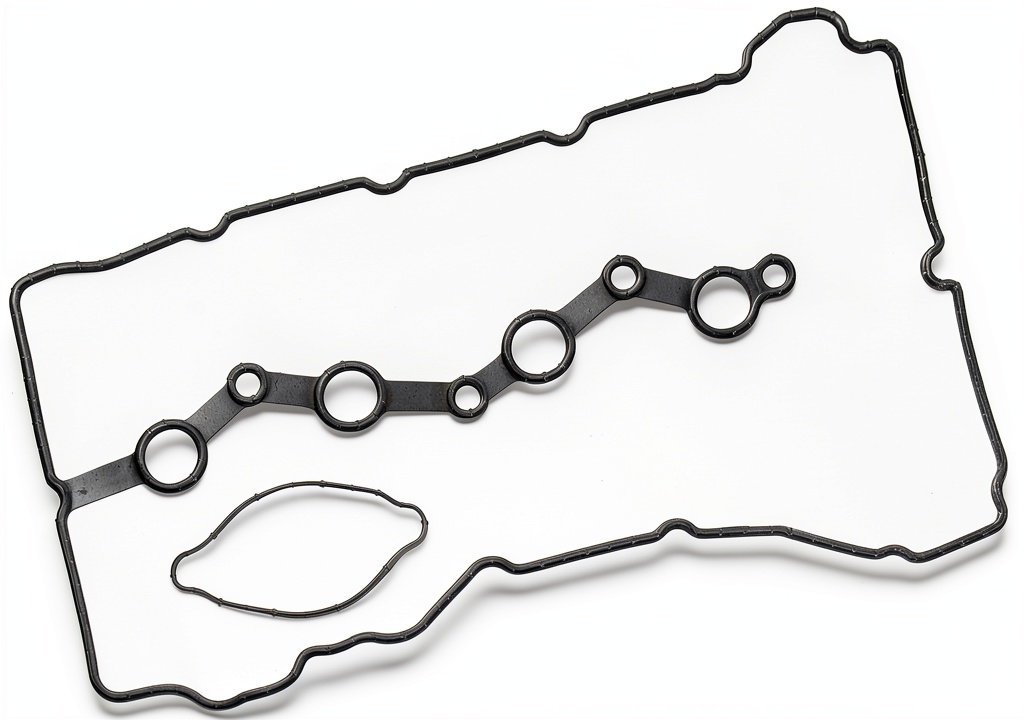 Installing HIHIAV valve cover gasket on a Hyundai engine