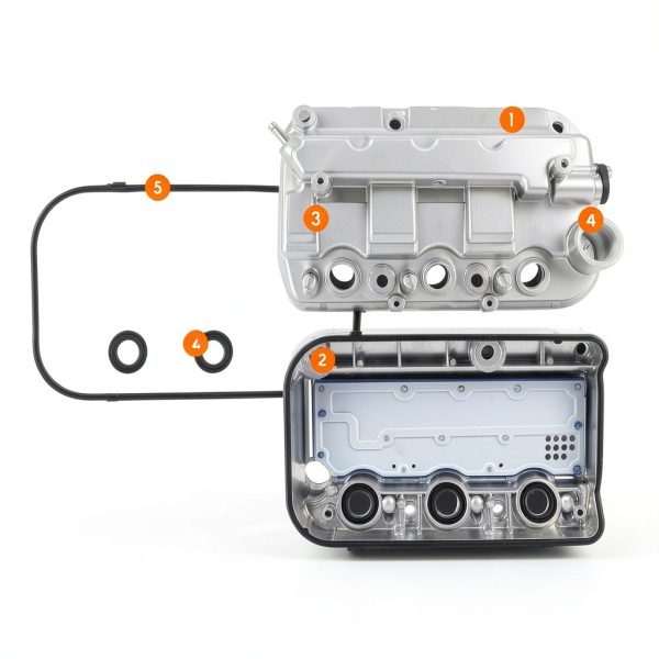 E EZEXPREZE Aluminum Engine Valve Cover-4