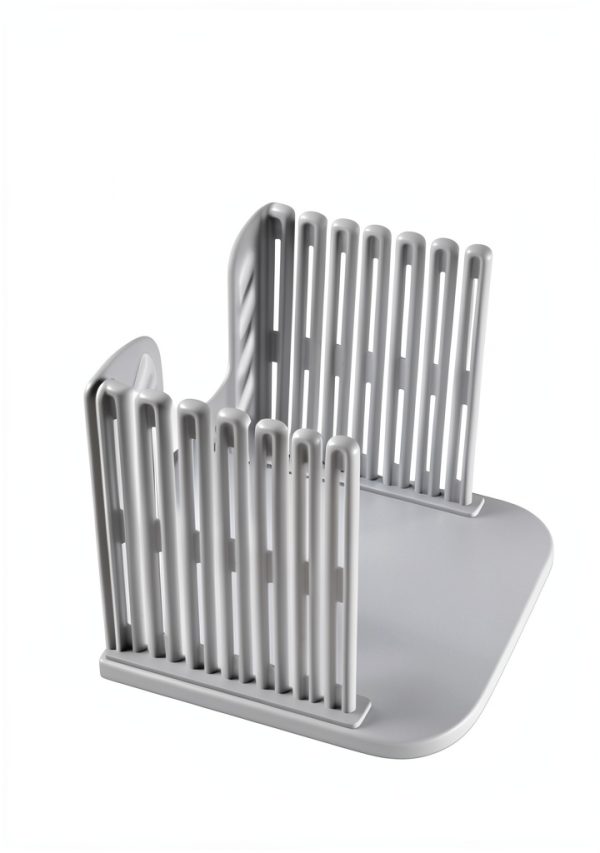 Foldable Bread Slicer BESPORTBLE ABS, Space‑Saving Bread & Bagel-3