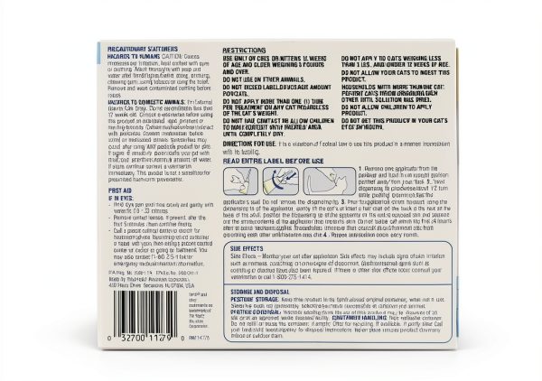 Hartz UltraGuard Pro Topical Flea & Tick Prevention for Cats & Kittens, Over 5 lbs 6 Monthly Treatments-1