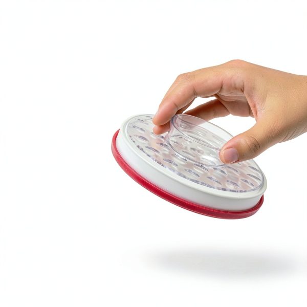 IMPRESA Easy Slice 6 in 1 Food Prep Tool White 6in Manual Chopper-6