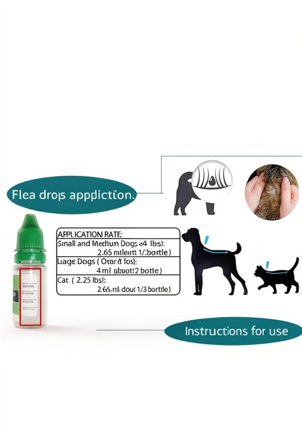 Natural Flea Treatment for Cats (2-25 lbs) | 9-Month Supply with Comb, Tick Tool & Repellent Collar, Vet-Reviewed Formula-4