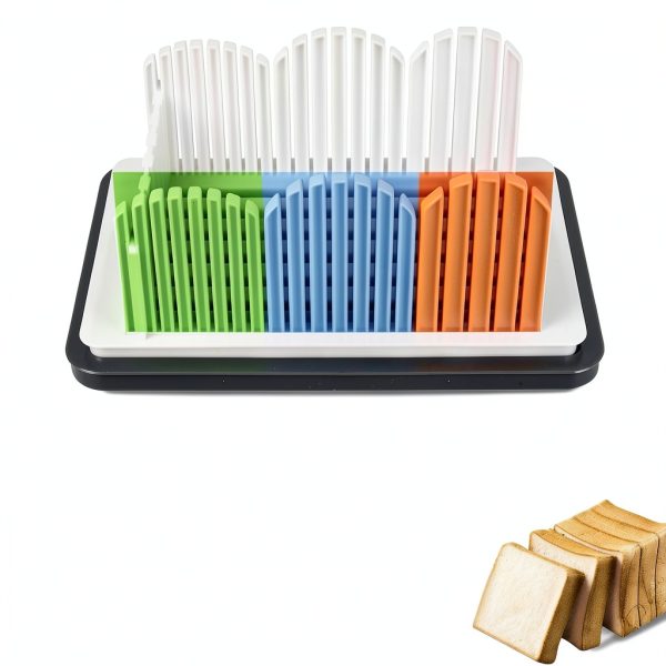 WOW345 Homemade Bread Slicer, Bag & 3 Slice Settings-1