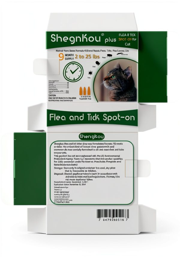 Natural Flea Treatment for Cats (2-25 lbs) | 9-Month Supply with Comb, Tick Tool & Repellent Collar, Vet-Reviewed Formula-7