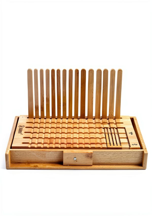 Bread Slicer AISHIY Adjustable Bamboo Slicer with Crumb Tray-5