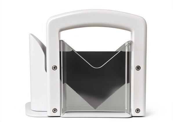 Bagel Slicer IRUZJZC White Safety Shield Stainless Steel Universal-2