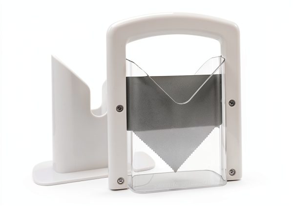 Bagel Slicer CZBCQ Stainless Steel White 6.8x3.7x8.8in Safety Handle-5