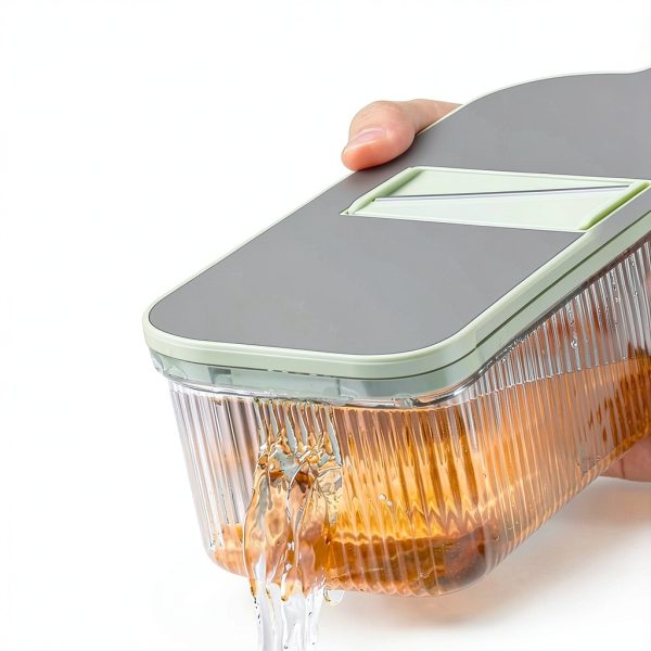 Vegetable Chopper YZJSM 6‑Blade Magnetic Slicer with Container-6