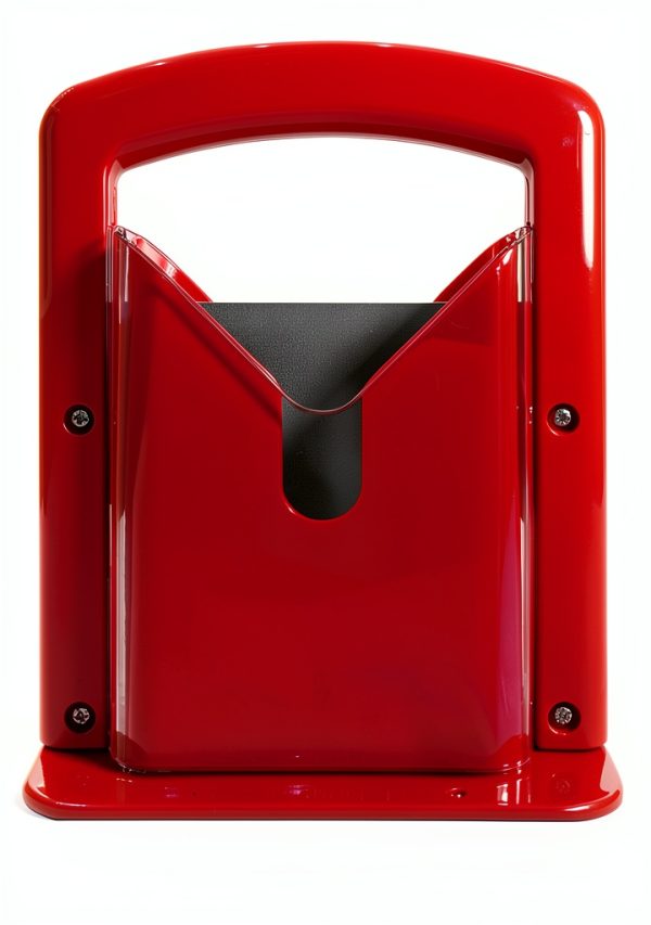 Bagel Slicer CANDAISY Stainless Steel Red Manual Cutter for Kitchen-1