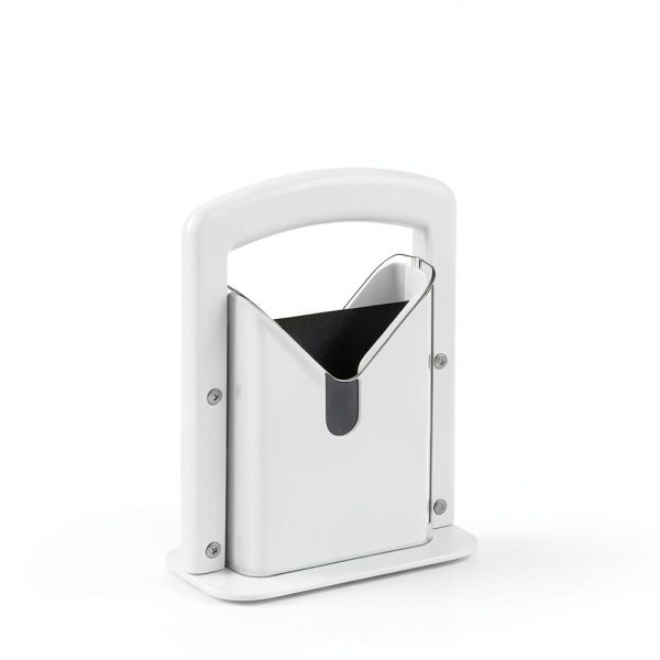 Cheer Collection Guillotine Style Bagel Slicer with Safety Shield - Sharp Serrated Stainless Steel Blade for Cutting Bagels - Fits Bagels up to 2" Thick and 4.5" Diameter…-2