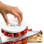 Bagel Slicer Rapid Slicer Multi-Use Cutter with Non Slip Base White-0