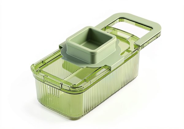Vegetable Chopper YZJSM 6‑Blade Magnetic Slicer with Container-3