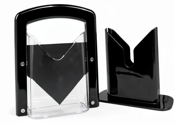 Bagel Slicer, Perfect for Bagels, Bagel Cutter Stainless Steel Black-3