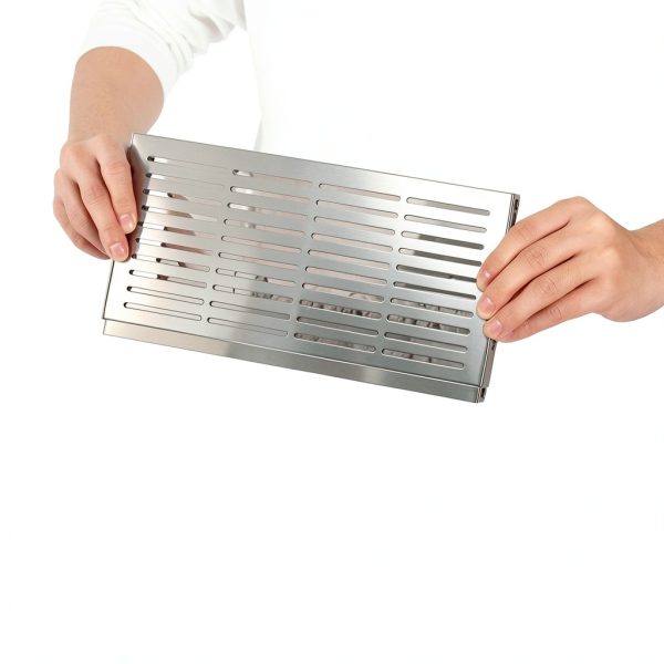 Stainless Steel Bread Slicer Mobbyko 5.5‑8.3″ Foldable Compact-4