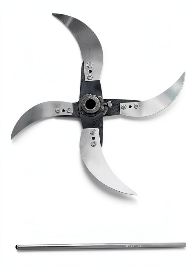 Household Farming Grass Shredder Knife Blades 12‑Hole Steel Set-5