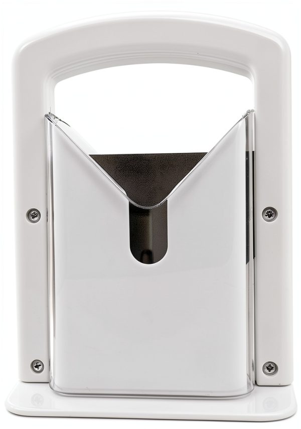 Bagel Slicer, Perfect for Bagels, Bagel Cutter Stainless Steel White-2