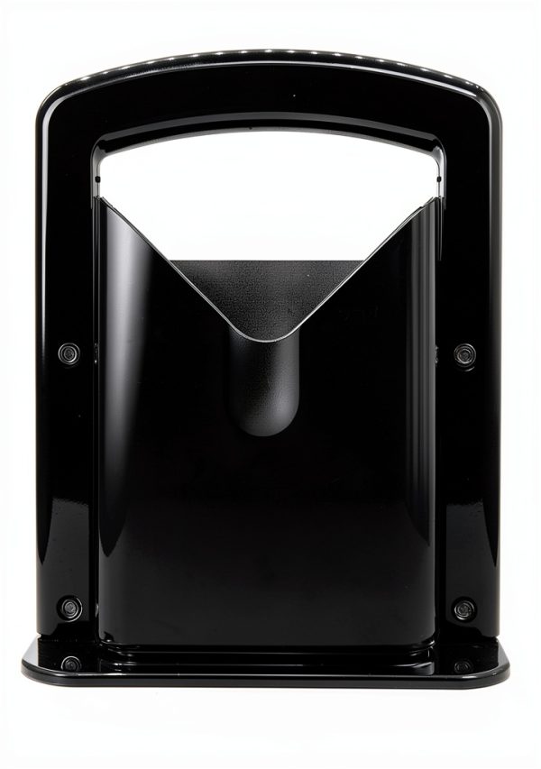 Bagel Slicer, Safety Handle，Bagel Cutter Stainless Steel (Black)-3