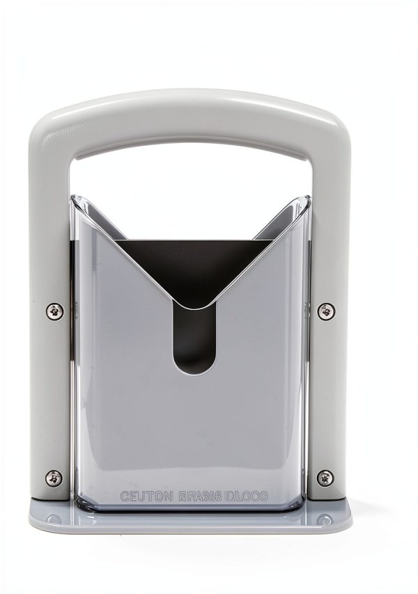 XPAPOV Bagel Slicer Stainless Steel with Safety Shield, White-2