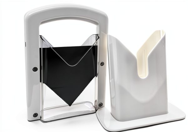 Bagel Slicer IRUZJZC White Safety Shield Stainless Steel Universal-5