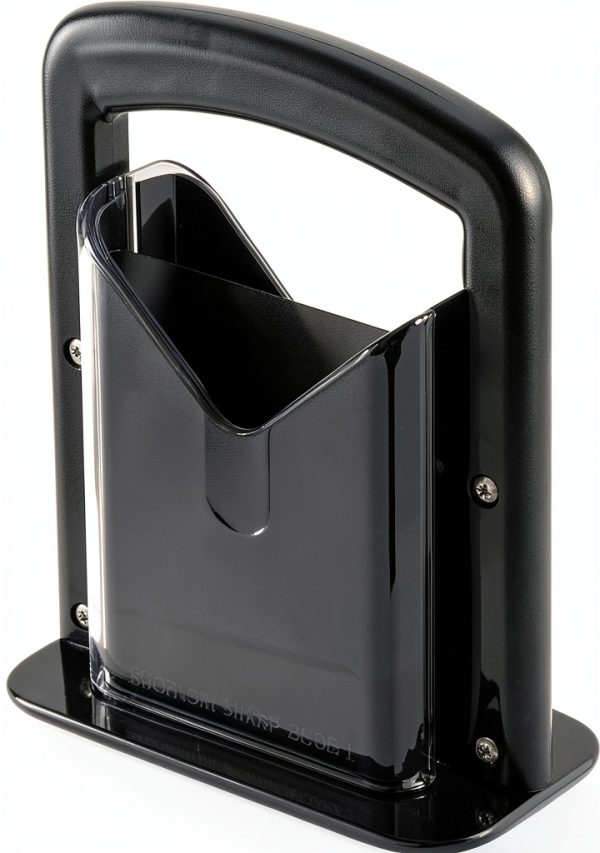 Bagel Slicer Restaurantware Met Lux 7x3.5in Black Steel Safety Shield-1
